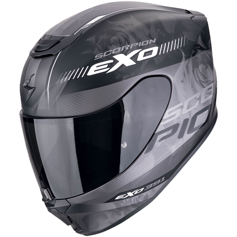 Integrální helma na motorku Scorpion EXO-391 AVA matná černo-stříbrná