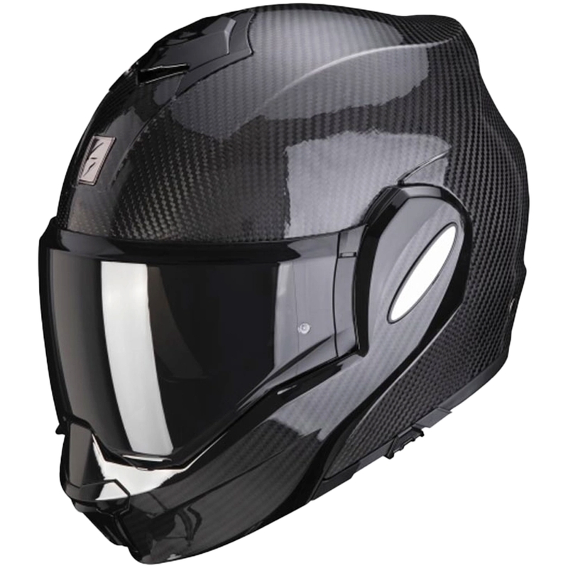Překlápěcí přilba Scorpion EXO-TECH EVO Carbon černá lesklá