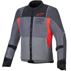 Bunda na motorku Alpinestars ST-2 Air šedo-tmavě šedo-červená