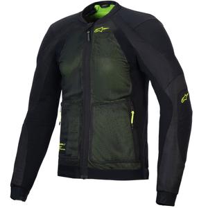 Bunda na motorku Alpinestars TROOP-AIR černo-fluo žlutá