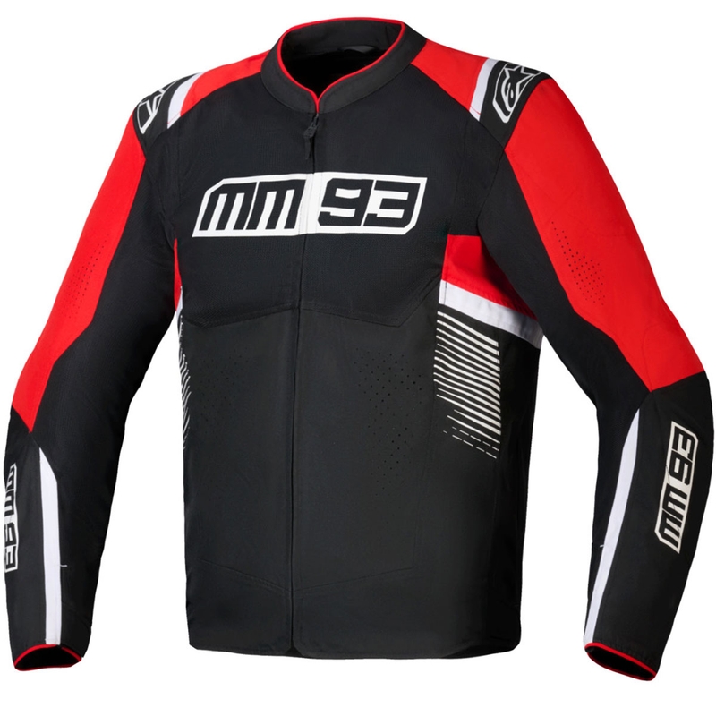 Bunda na motorku Alpinestars T-SPS Air V2 MM93 kolekce červeno-černo-bílá