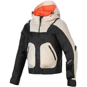 Dámská bunda na motorku Alpinestars MOLLY AIR černo-mandlová