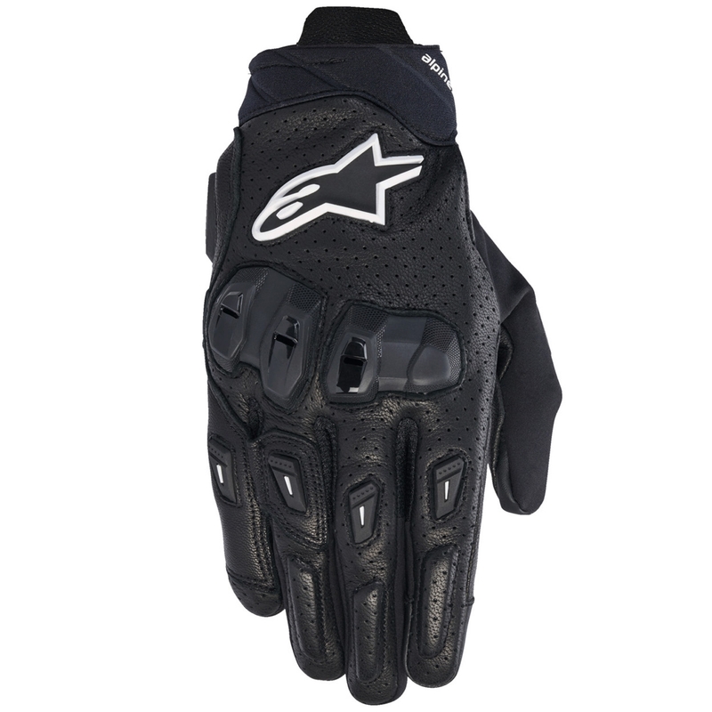 Rukavice na motorku Alpinestars SP X 7 černo-bílé