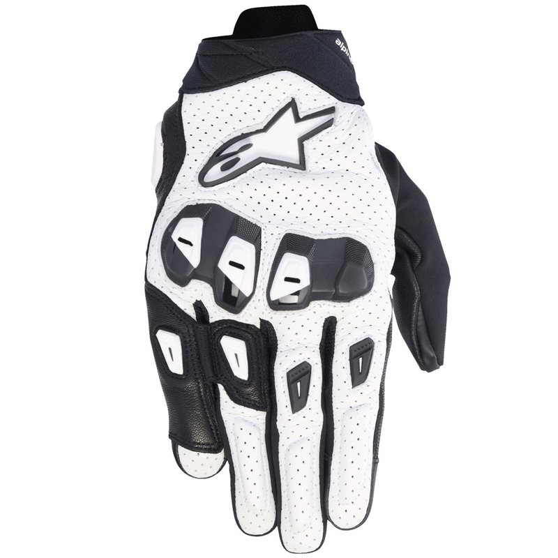 Rukavice na motorku Alpinestars SP X 7 bílo-černé