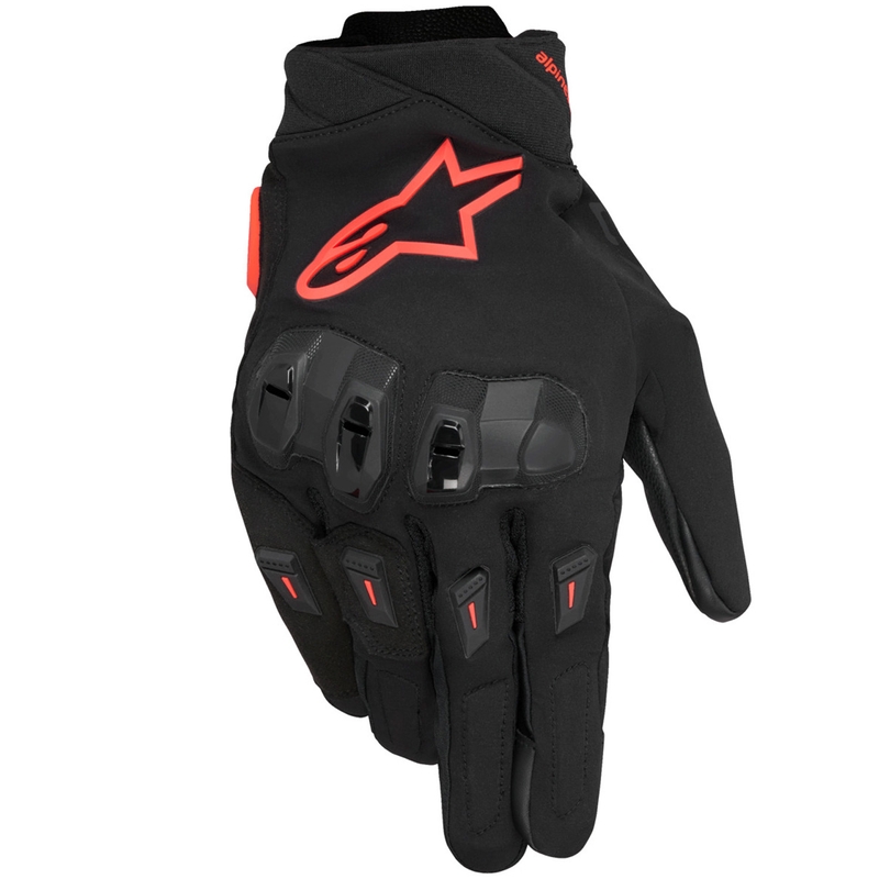 Rukavice na motorku Alpinestars SP X 3 černo-fluo červené