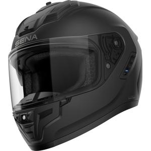 Integrální helma na motorku SENA s headsetem Phantom lesklá černá