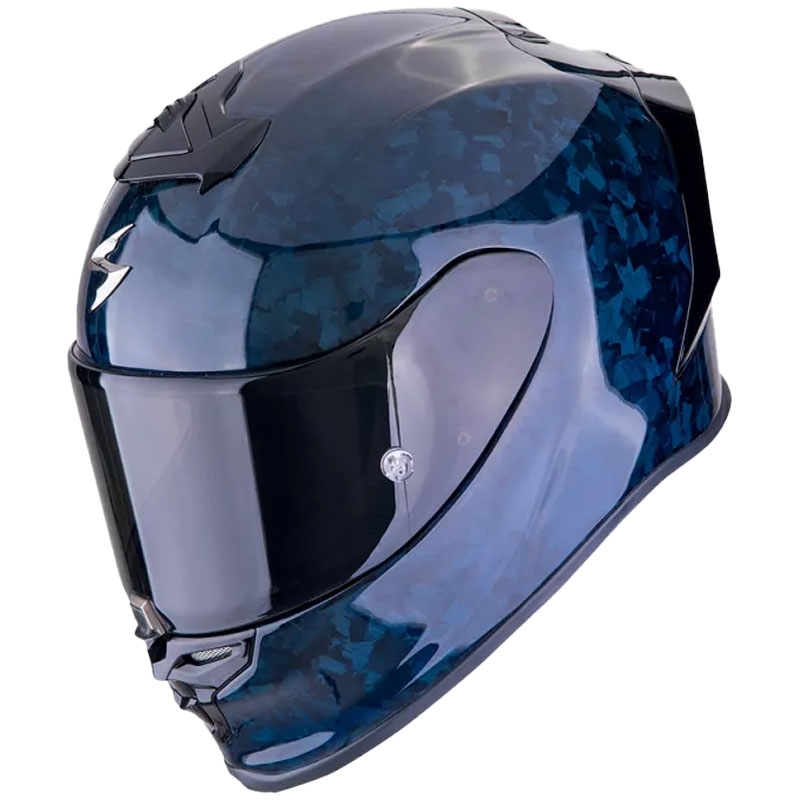 Integrální helma na motorku Scorpion EXO-R1 EVO AIR ONYX modrá
