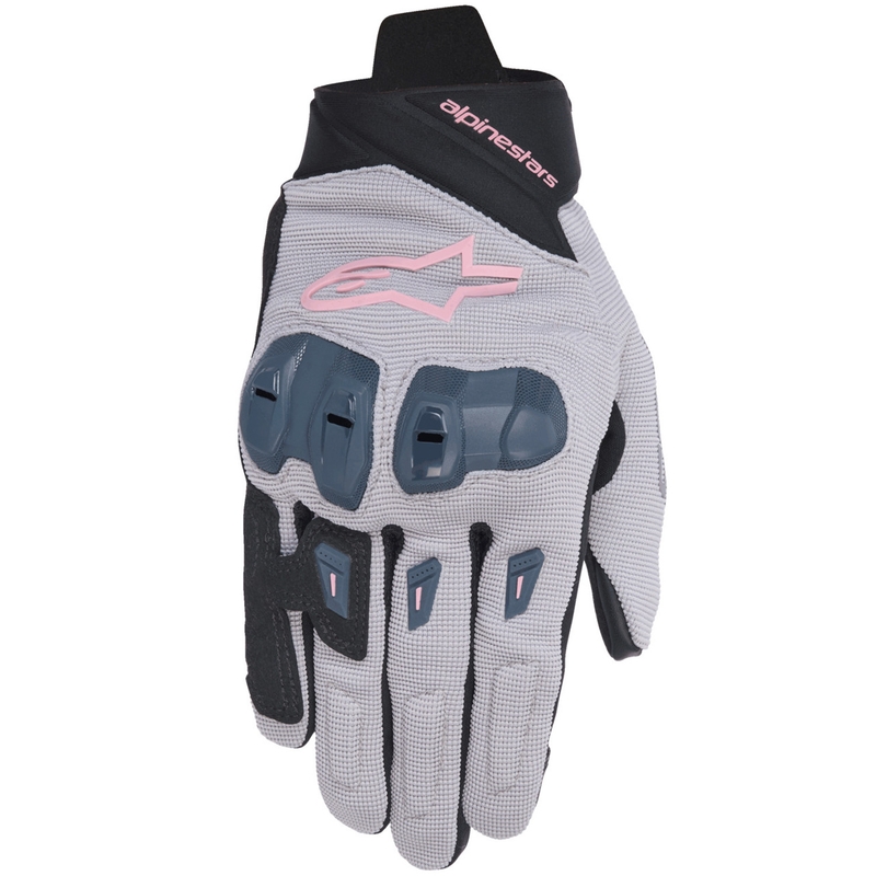 Dámské rukavice na motorku Alpinestars STELLA SP X 1 šedo-černo-tmavě šedo-růžové