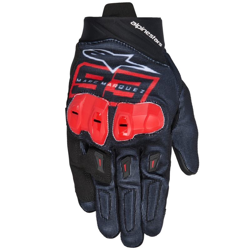 Rukavice na motorku Alpinestars SP X 1 MM93 kolekce černo-červeno-bílé