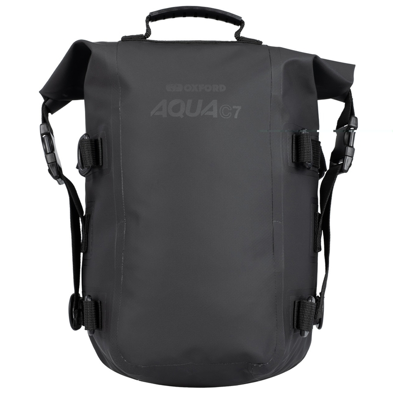 Moto brašna na padací rám Oxford AQUA C7 Crash Bar bag 7 l černá