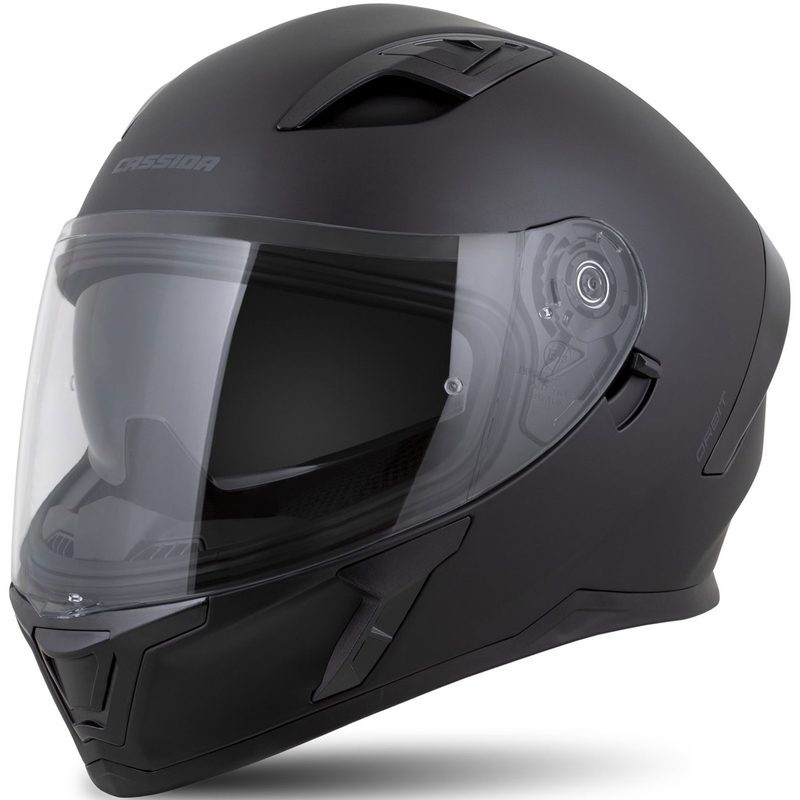 Integrální helma Cassida Orbit Solid matná černo-černá