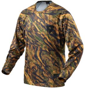 Motokrosový dres Revit Emulsion hnědo-černý