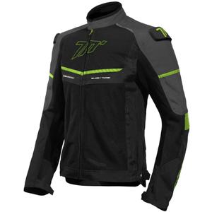 Bunda na motorku Seventy Degrees SD-JR60 Thunder černo-fluo žlutá