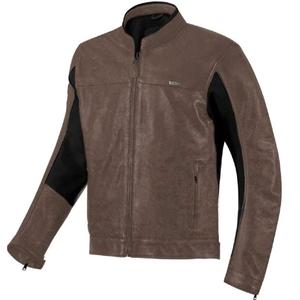 Kožená bunda na motorku Seventy Degrees SD-JL4 Legend Classic hnědá