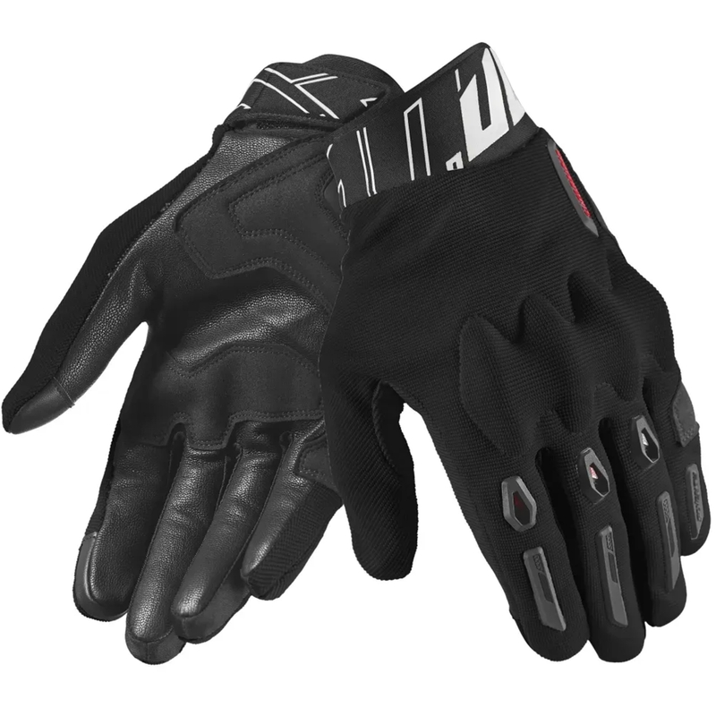 Rukavice na motorku Seventy Degrees SD-N66 Fullgas černo-červeno-bílé