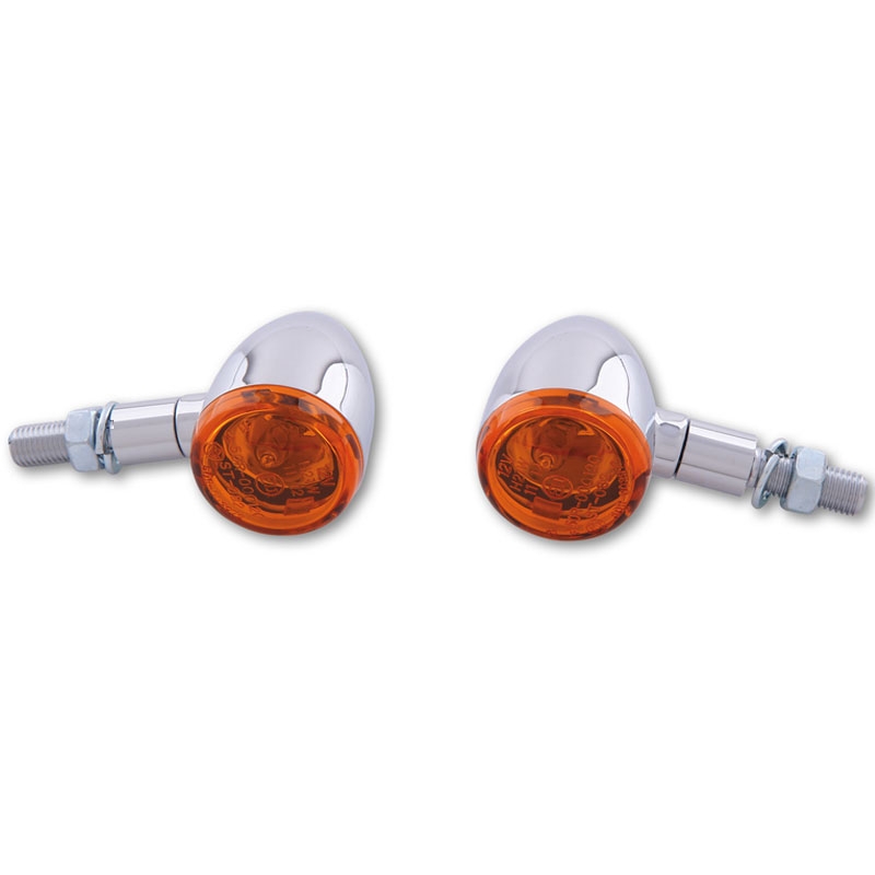 Blinkry na motorku Highsider Smart Mini Bullet chrom
