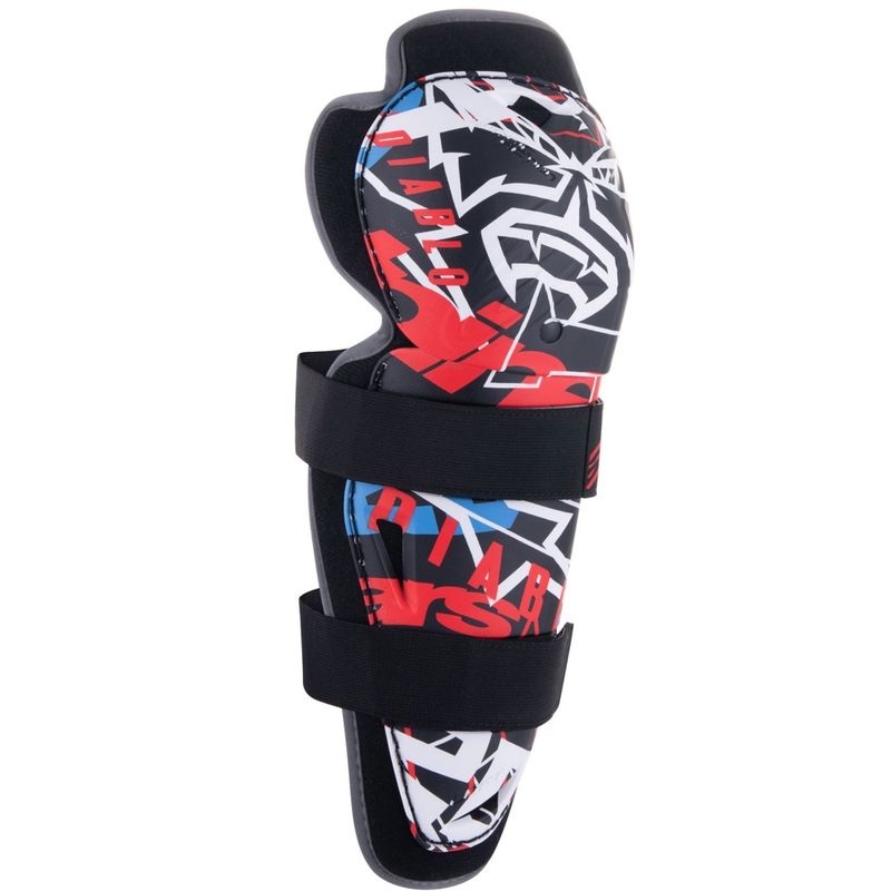 Chrániče kolen Alpinestars Bionic Action FQ20 černo-červené