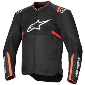 Bunda na motorku Alpinestars T-SPS Air V2 černo-fluo červená