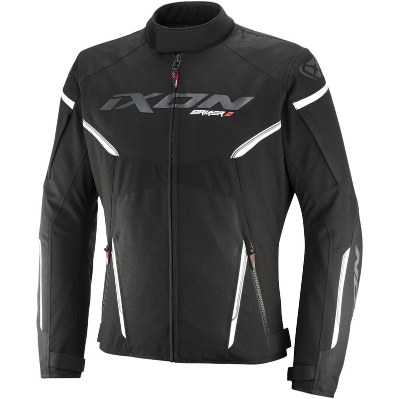 Bunda na motorku IXON Striker 2 černo-bílá