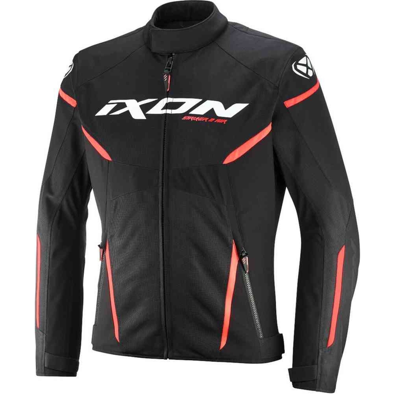 Bunda na motorku IXON Striker 2 Air WP černo-bílo-červená