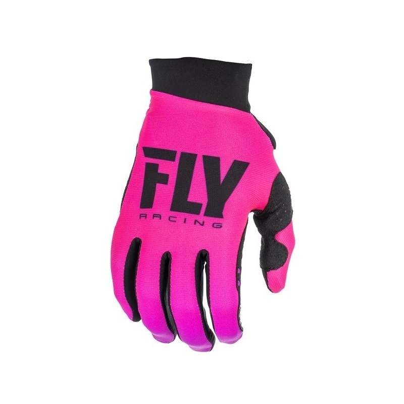 Dámské motokrosové rukavice FLY Racing PRO LITE 2019 - USA černo-růžové výprodej