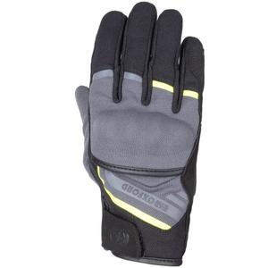 Rukavice na motorku Oxford Dakar 1.0 šedo-žluté