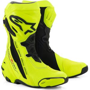 Boty na motorku Alpinestars Supertech R fluo žluto-černé