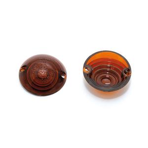 Sklo blinkru na motorku Highsider Smart Ochsenaugen tónované