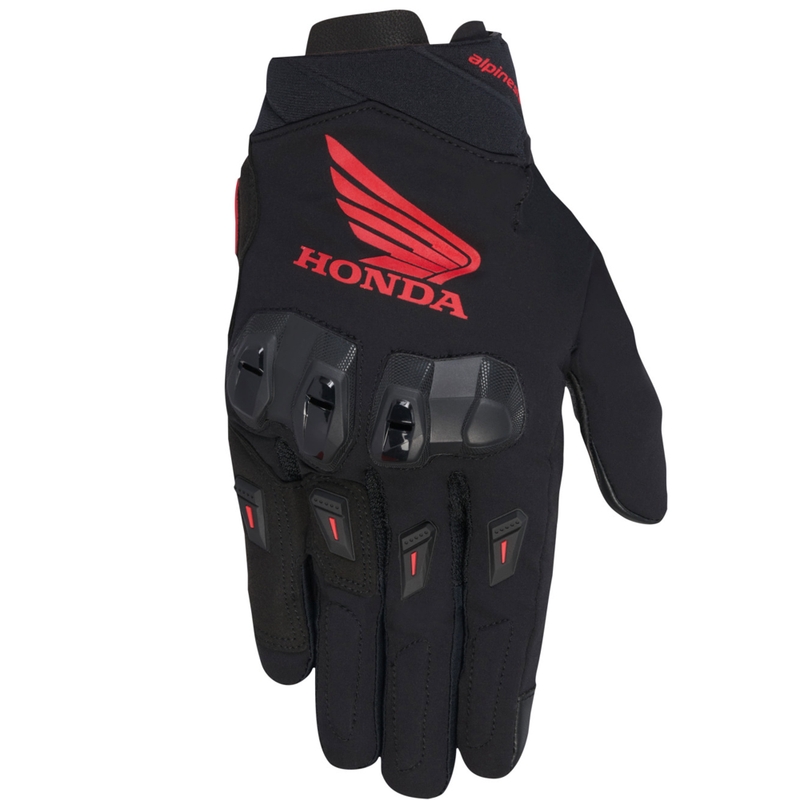 Rukavice na motorku Alpinestars SP X 3 kolekce Honda černo-červené