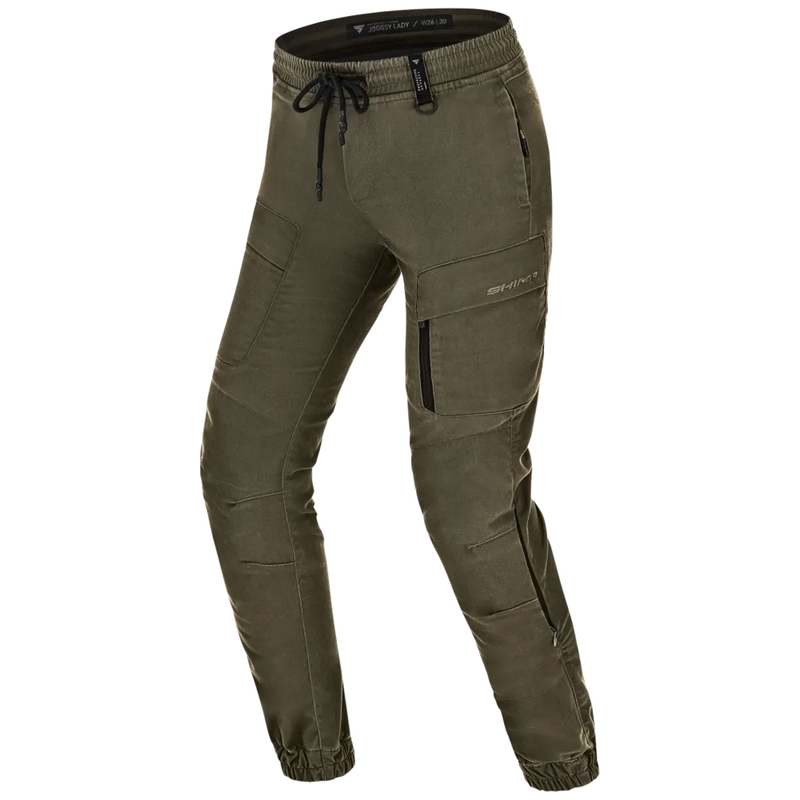 Dámské kalhoty na motorku Shima Joggsy khaki