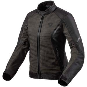 Dámská bunda na motorku Revit Torque 2 H2O černo-antracitová