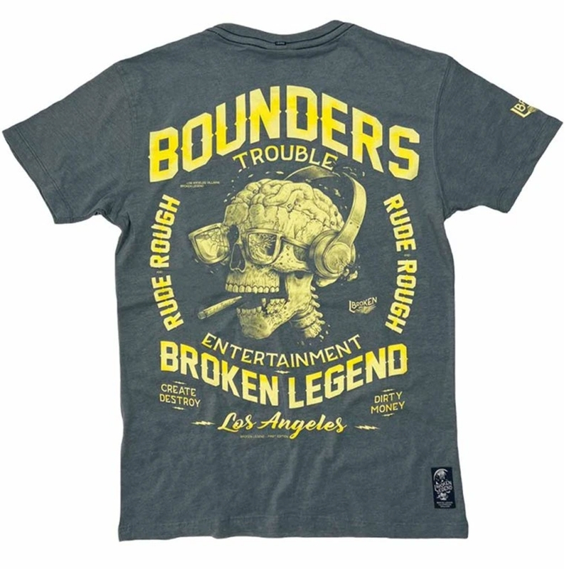 Tričko Yakuza Premium Broken Legend - Bounders tyrkysové