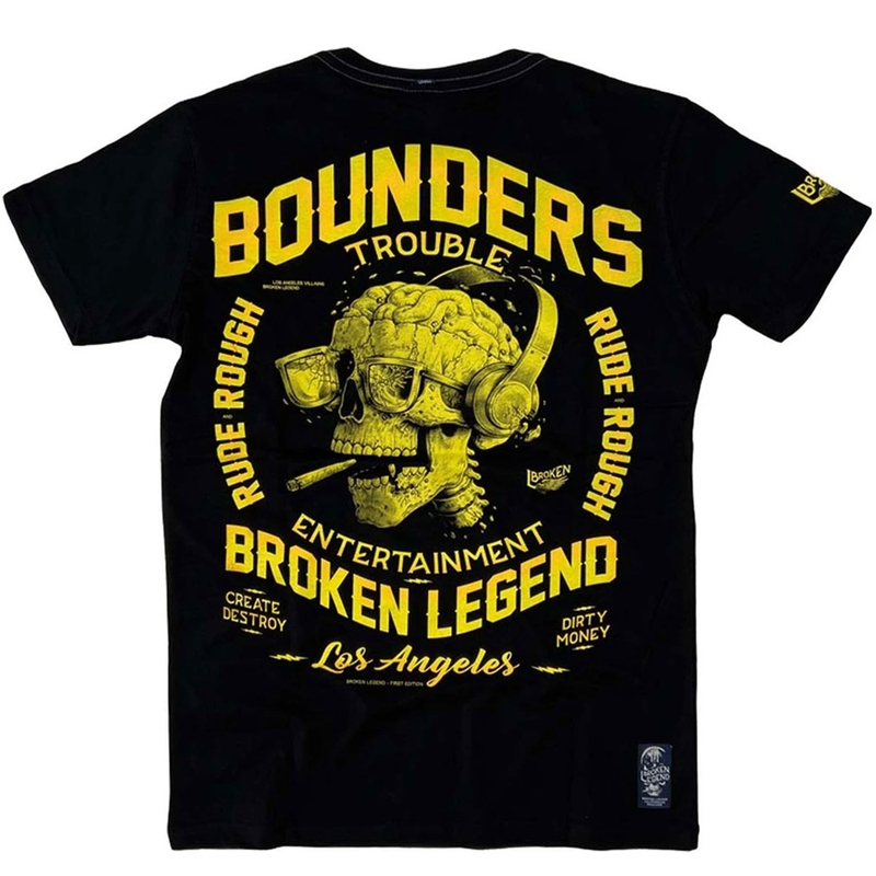 Tričko Yakuza Premium Broken Legend - Bounders černé