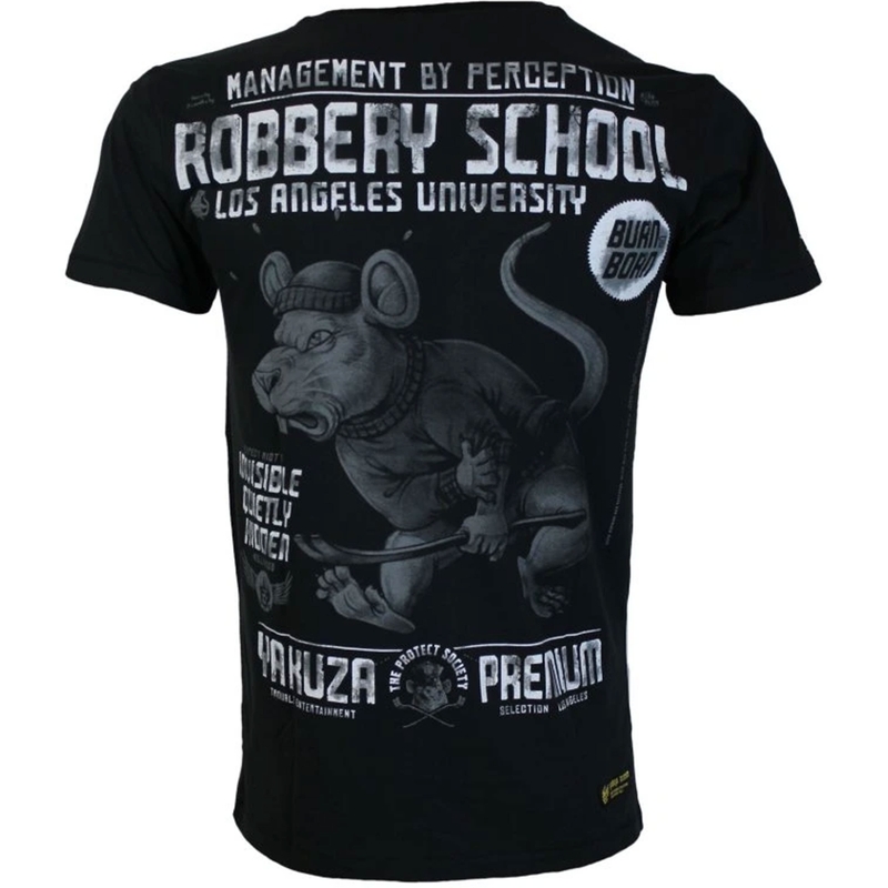 Tričko Yakuza Premium Robbery School - Los Angeles černé