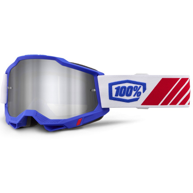 Motokrosové brýle 100% Accuri 2 Kolby se stříbrným plexi