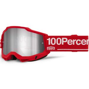 Motokrosové brýle 100% Accuri 2 Wolg se stříbrným plexi