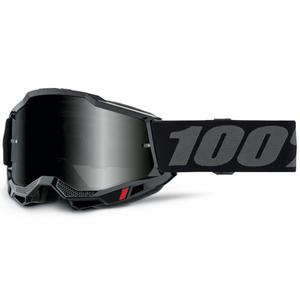 Motokrosové brýle 100% Accuri 2 Sand černé s kouřovým plexi