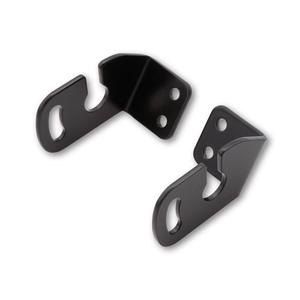 Držák originálních blinkrů Highsider Pro pro SPZ motorek Aprilia/BMW/Triumph/Yamaha černý