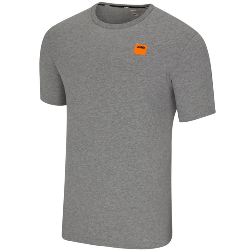 Tričko KTM Pure Tee tmavě šedé melange