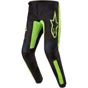 Motokrosové kalhoty Alpinestars Fluid Lurv  černo-fluo žluté