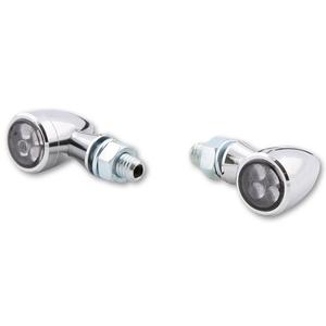 Blinkry na motorku Highsider Smart Sixteen Bullet LED chromované