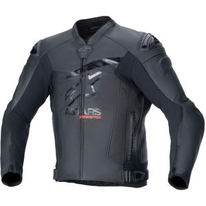 Kožená bunda na motorku  Alpinestars GP plus R 4 Airflow černo-černá