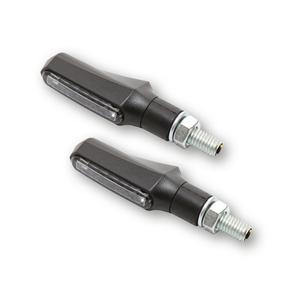 Blinkry na motorku Highsider Smart Shorty Fin 3v1 černé