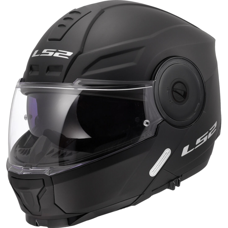 Výklopná helma na motorku LS2 FF902 Scope II Solid matná černá