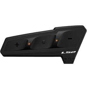 Bluetooth interkom na motorku LS2 Spectrum černý