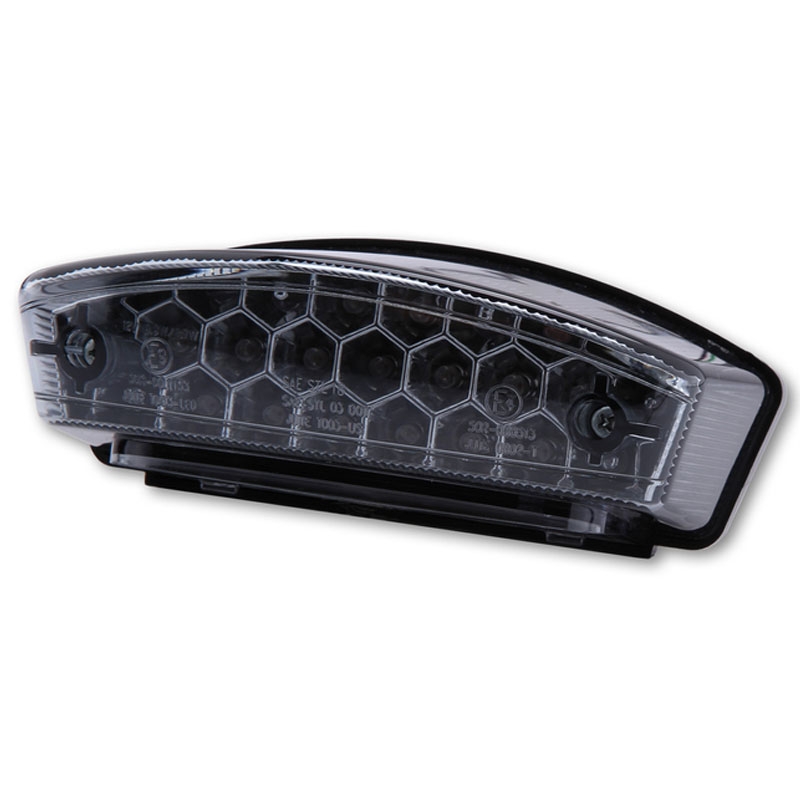 Zadní světlo na motorku Highsider Smart Monster LED tónované