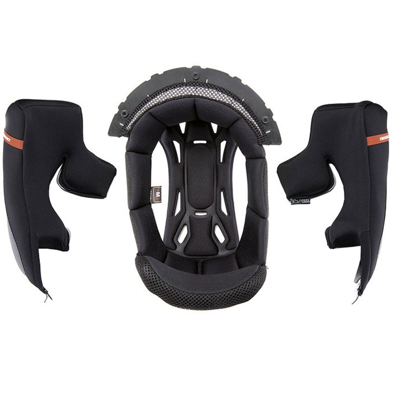 Interiér pro helmy Scorpion Exo-Tech CARBON/EVO/PRO černý