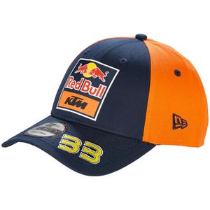 Týmová kšiltovka KTM Red Bull Racing - Brad Binder tmavě modro-oranžová