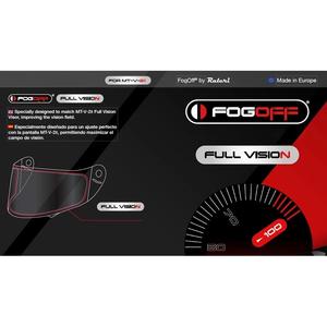 Fólie proti mlžení FOGOFF FOG010  pro plexi MT-V-28