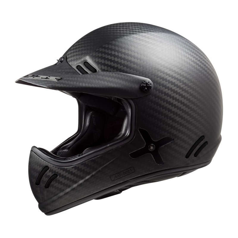 Motokrosová přilba LS2 MX471 Xtra Solid Carbon výprodej